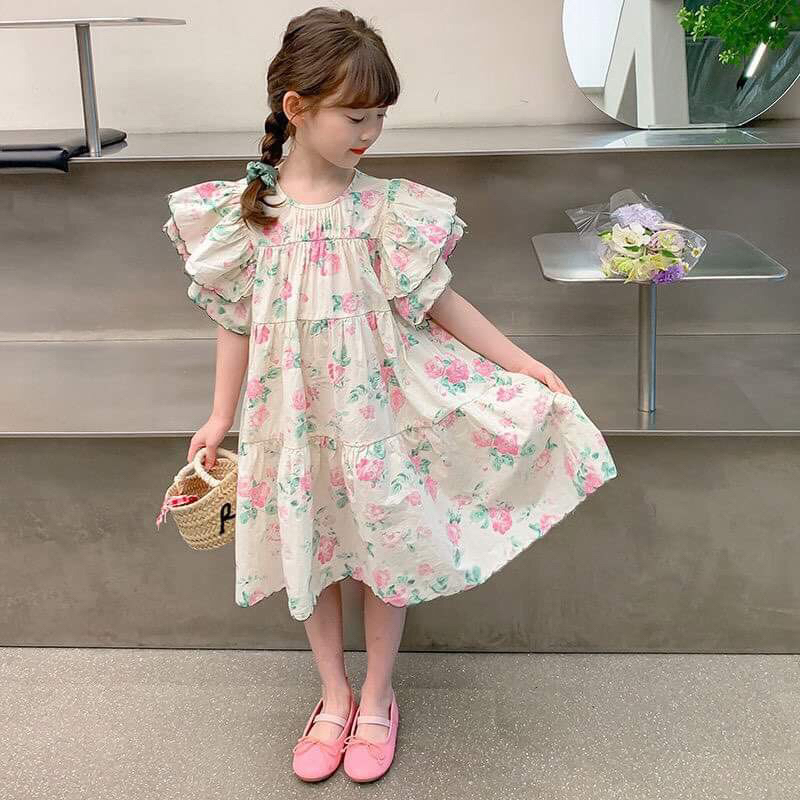 Váy bé gái từ 10-38kg bé cao từ 80-1m40cm