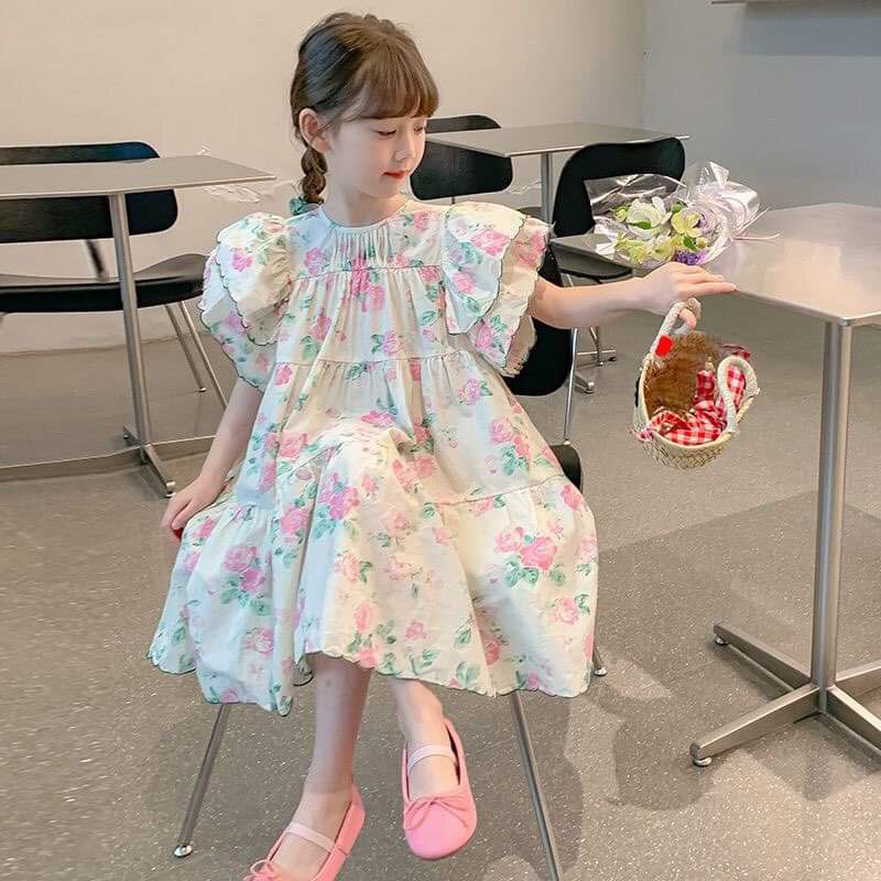 Váy bé gái từ 10-38kg bé cao từ 80-1m40cm