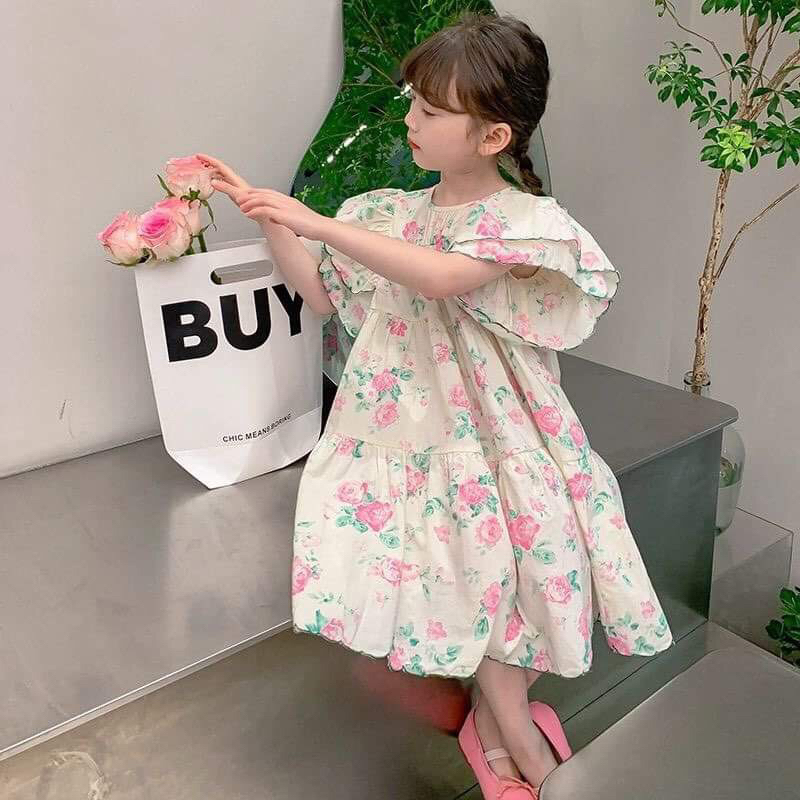 Váy bé gái từ 10-38kg bé cao từ 80-1m40cm