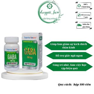 Thực phẩm bảo vệ sức khỏe gaba 100mg