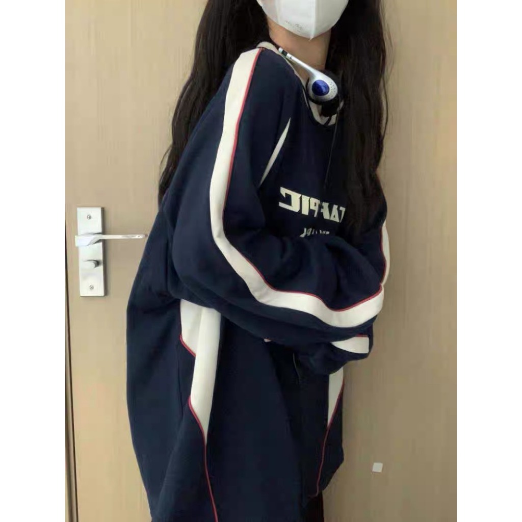 Áo Sweater Nam Nữ , Áo Nỉ UNISEX Phối Màu Form Rộng Siêu HOT TL19