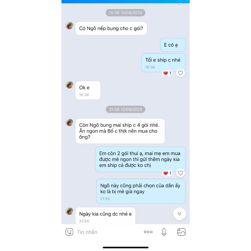 NGÔ NẾP BUNG ĐIỆN BIÊN - LOẠI HẠT NHỎ DẺO NGỌT - ĐÓNG GÓI HÚT CHÂN KHÔNG SẠCH SẼ