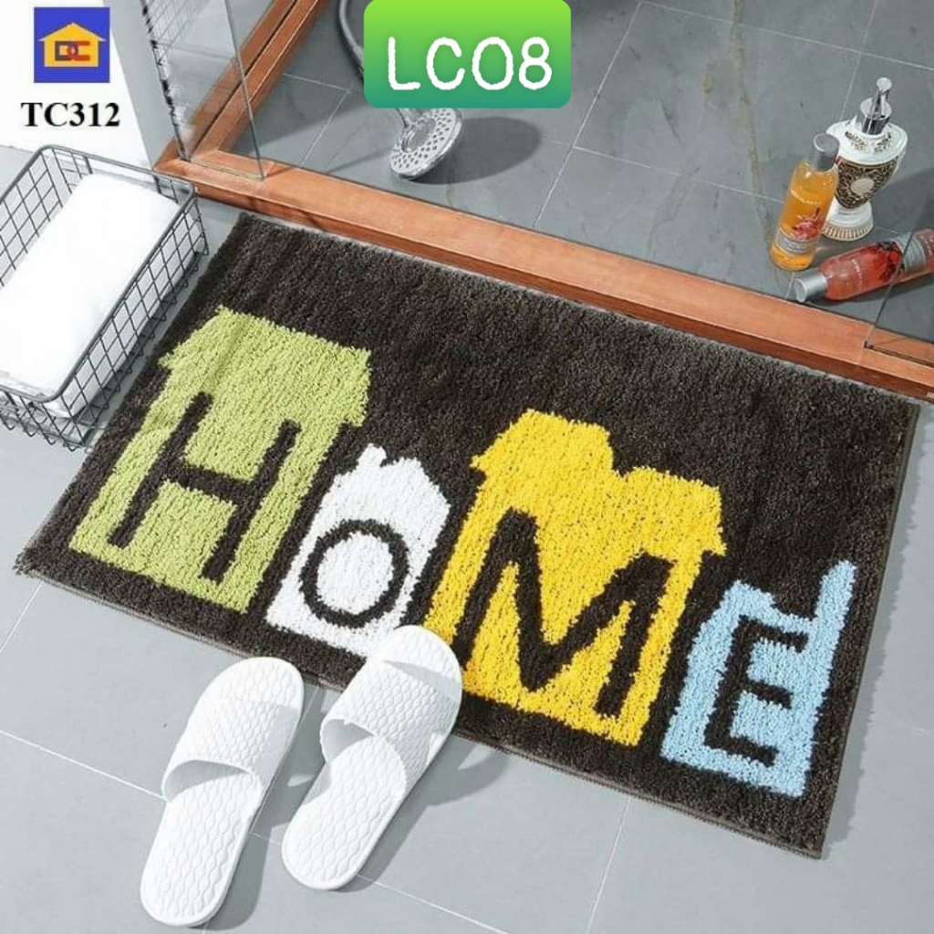 Thảm lau chân chùi chân, thảm LÔNG CỪU 40x60cm nhiều mẫu lựa chọn siêu xinh!!