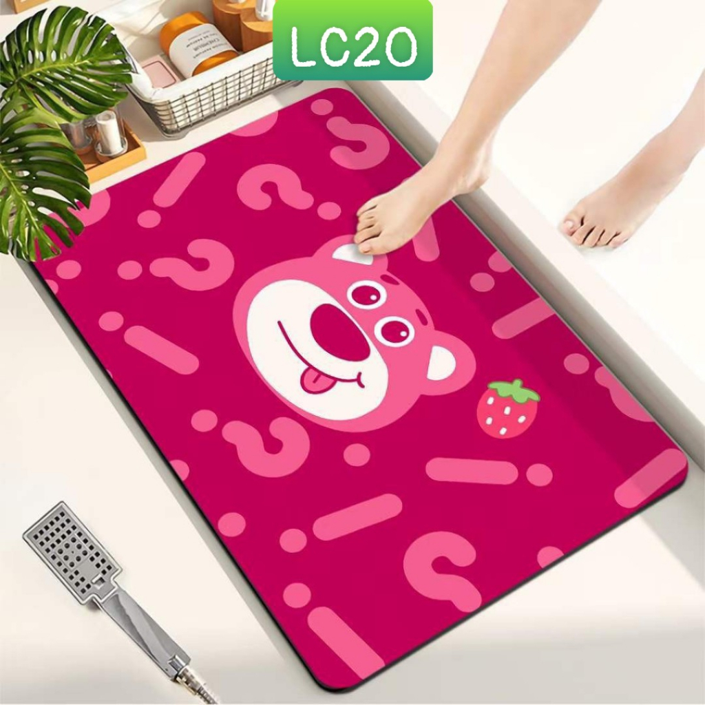 Thảm lau chân chùi chân, thảm LÔNG CỪU 40x60cm nhiều mẫu lựa chọn siêu xinh!!