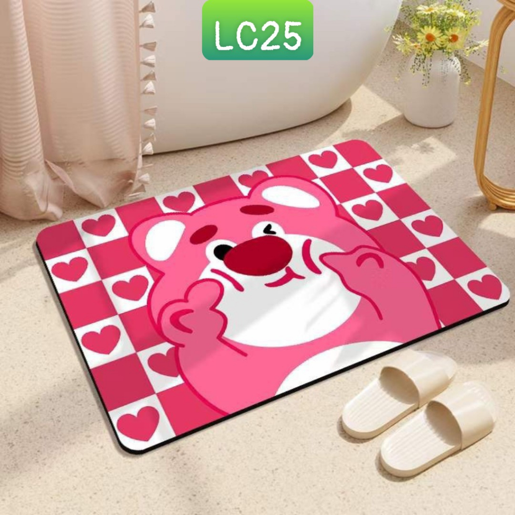 Thảm lau chân chùi chân, thảm LÔNG CỪU 40x60cm nhiều mẫu lựa chọn siêu xinh!!