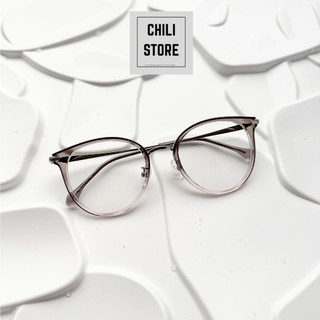 Gọng kính cận nam nữ Chilistore Kính cận thời trang cao cấp Titanium 1664
