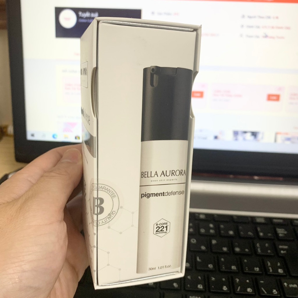 Serum dưỡng trắng da mờ thâm nám Bella Aurora 30ml