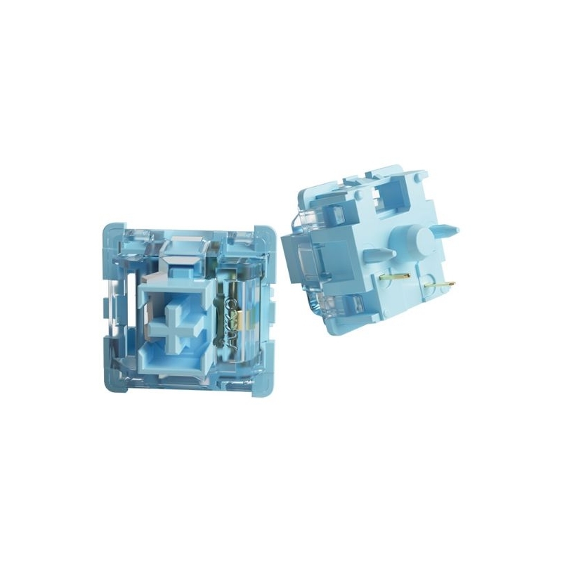 Switch cream yellow/blue v3 pro, công tắc bàn phím cơ cream akko v3 pro