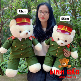 Gấu bông cảnh sát công an 55cm