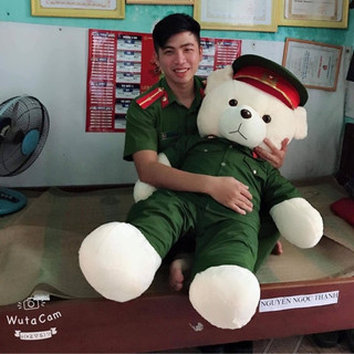 Gấu bông công an 1m2