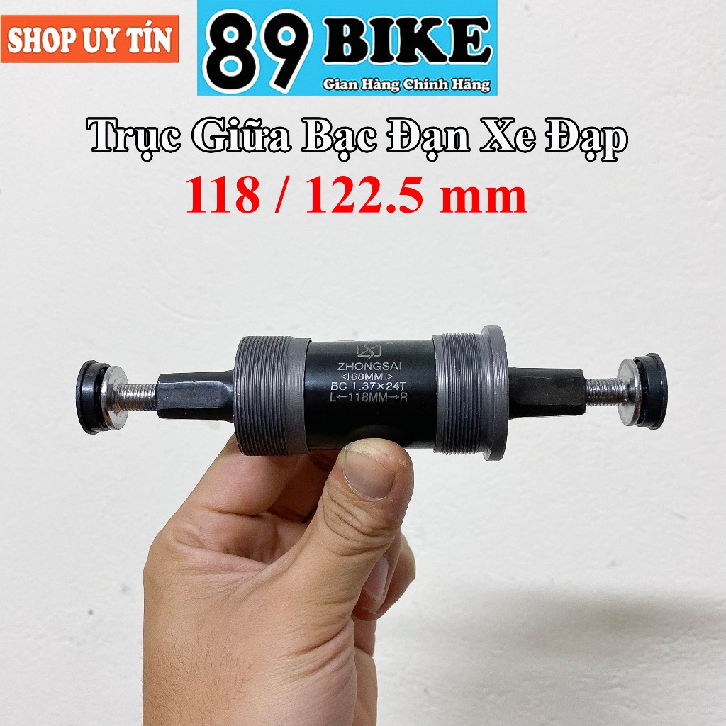 Trục Giữa Cốt Vuông Bạc Đạn Xe Đạp - Trục Giữa Bạc Đạn Xe Đạp Trơn Trớn