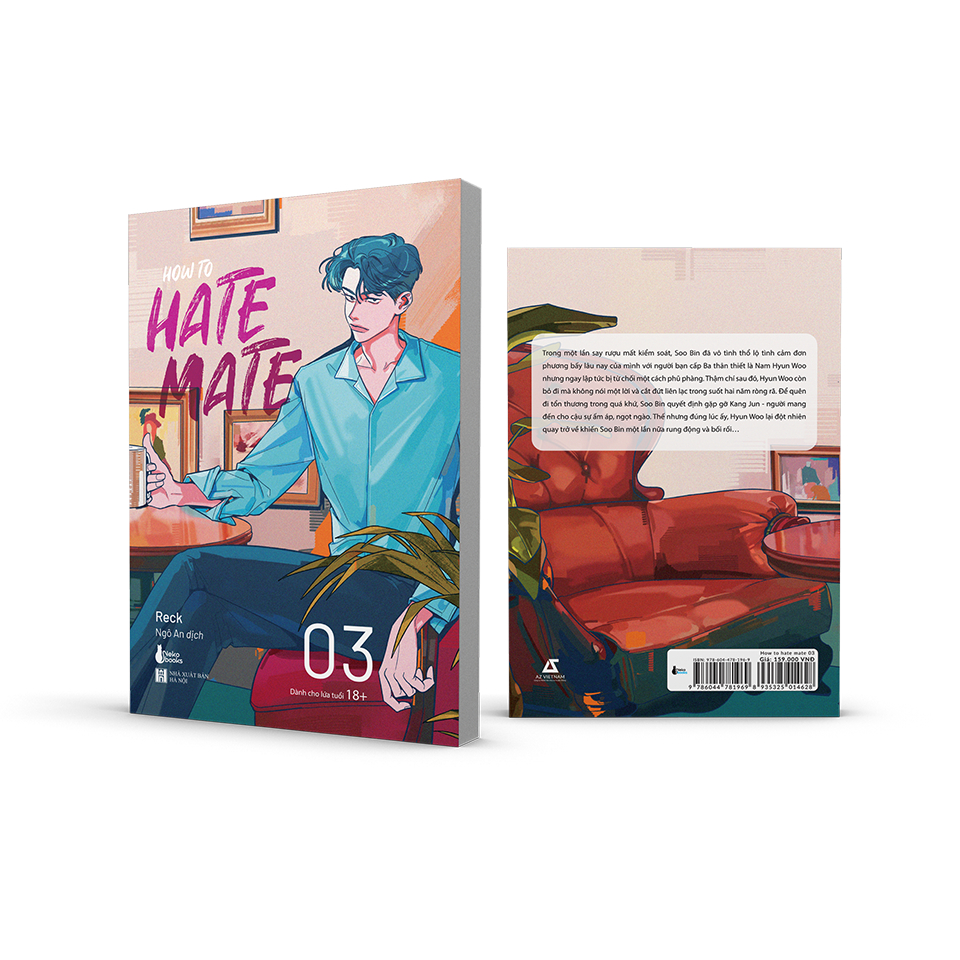 Sách Truyện tranh màu - TẬP 3 How To Hate Mate - Reck