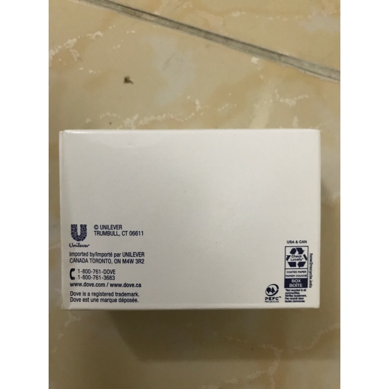 Xà bông cục dove sensitive skin  không mùi