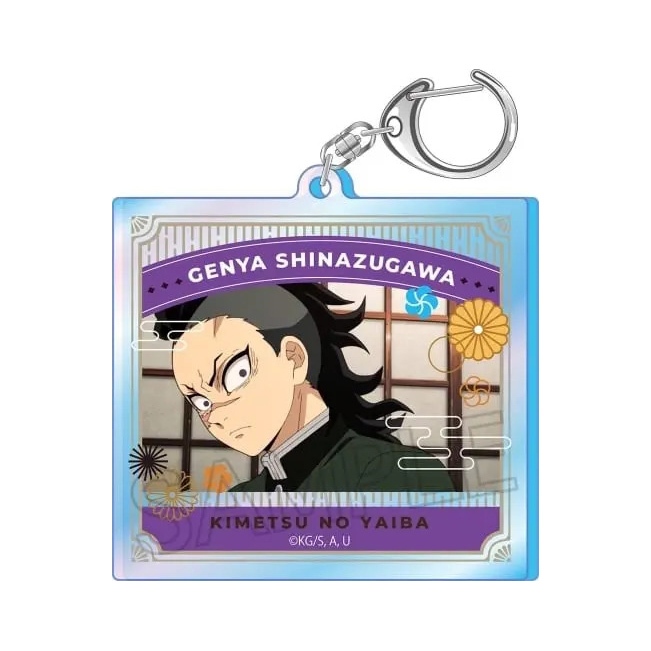 Móc khóa KIMETSU NO YAIBA ver KHUNG PHIM in hình anime chibi mica trong acrylic quà tặng dễ thương