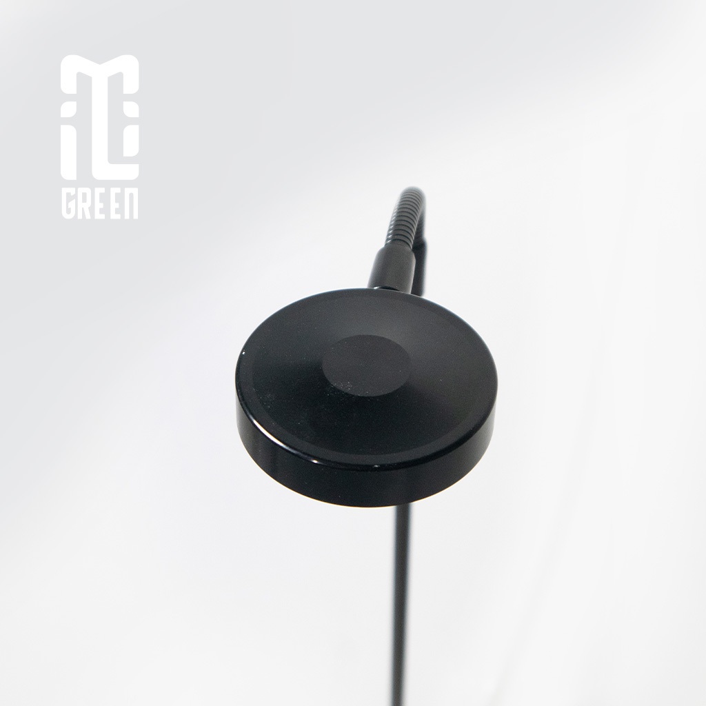 Đèn led kèm đế gỗ chuyên dụng ánh sáng cho bể cá hình tròn tetarium- Đèn led cho bể bán cạn