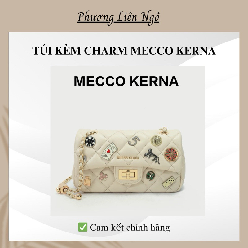 Túi Đính charm chính hãng Mecco Kerna -Mk31073