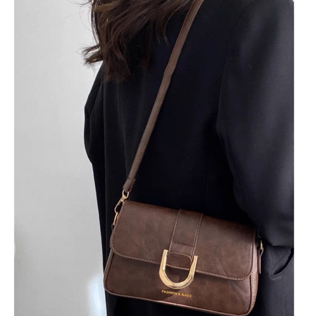 Túi Xách Nữ Đẹp Đeo Chéo Đeo Vai Ngăn Rộng Dây Da6