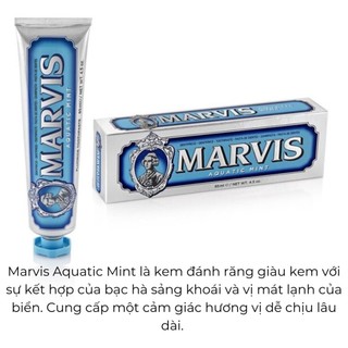 Kem đánh răng làm trắng răng, thơm miệng huyền phi marvis toothpaste 75ml-85ml chính hãng