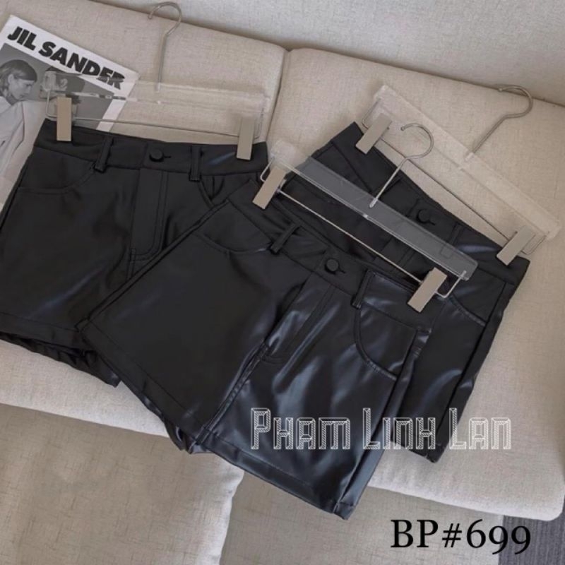 Quần váy da ngắn hàng QC