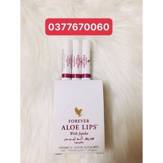 Combo 12 tuýp son dưỡng môi đa năng aloe lips forever 022flp