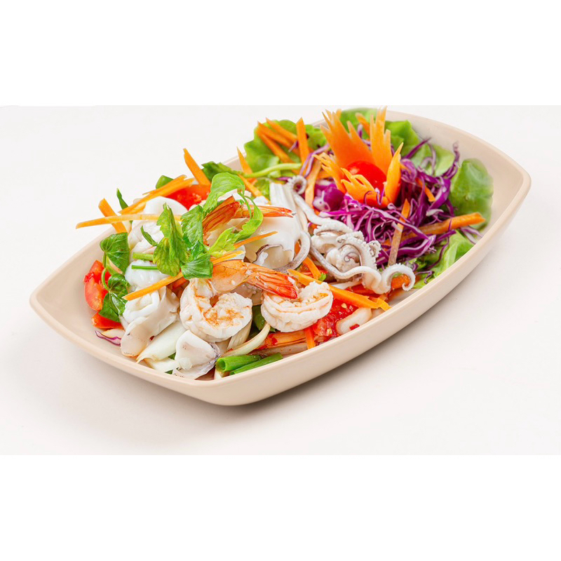 Dĩa nhựa phíp hình chữ nhật màu đen -nâu