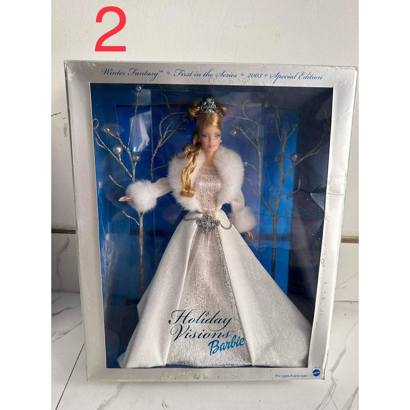 Búp bê Barbie Holiday Visions