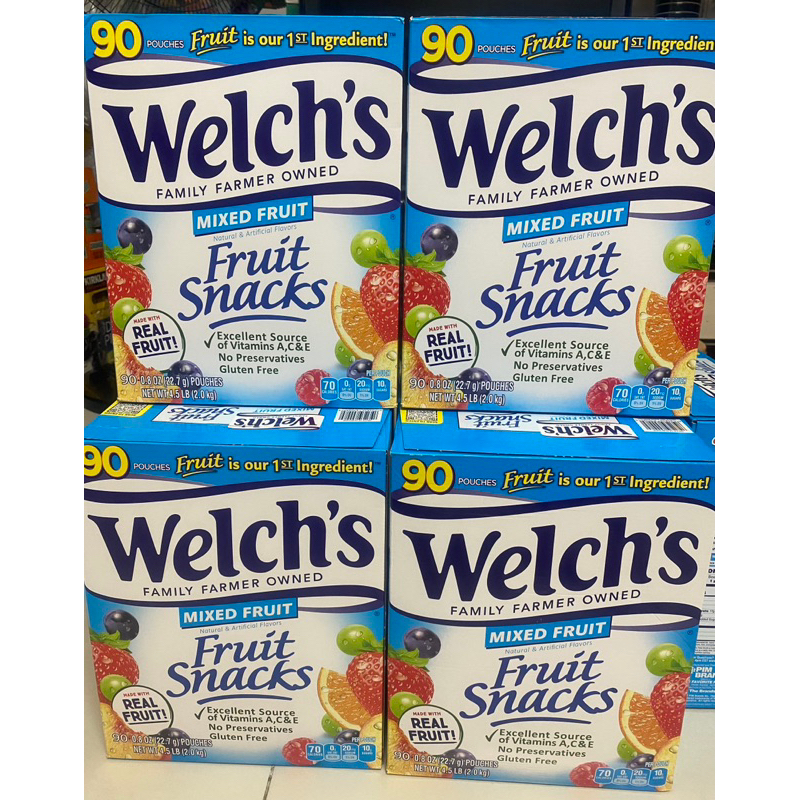 Kẹo dẻo trái cây Welch’s 2kg