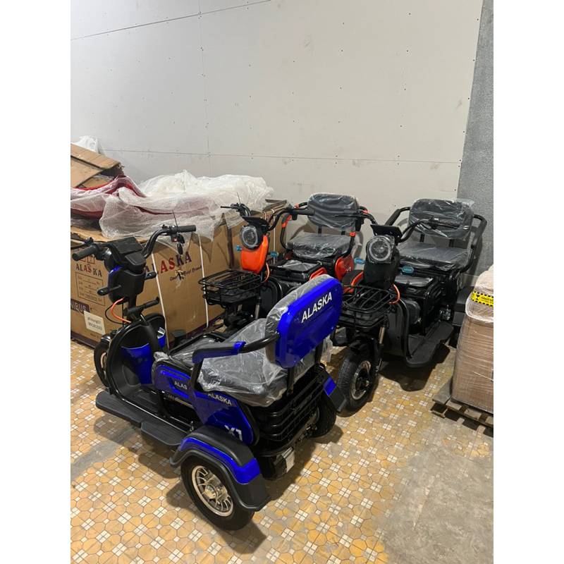 Xe điện 3 bánh dành cho người khuyết tật ALASKA X-1 Phiên bản mới 2023