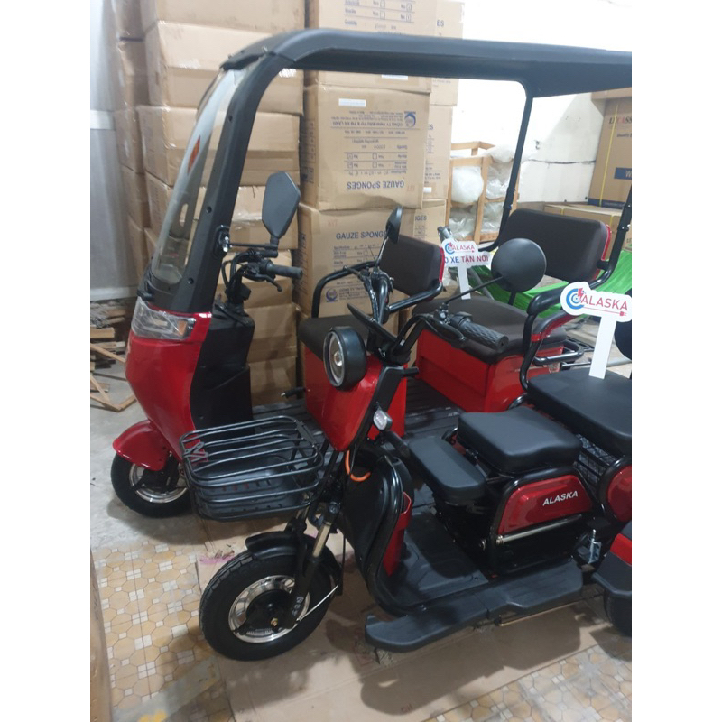 Xe điện 3 bánh dành cho người khuyết tật ALASKA X-1 Phiên bản mới 2023
