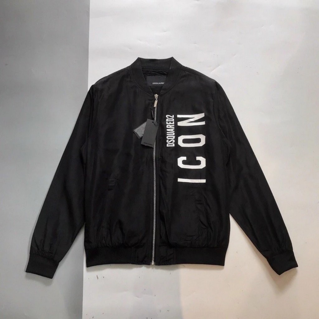 Áo Khoác gió Kéo Khóa 2 Lớp ICON Áo Khoác Áo Dù Dày Dặn Dáng Rộng Nam Nữ Unisex