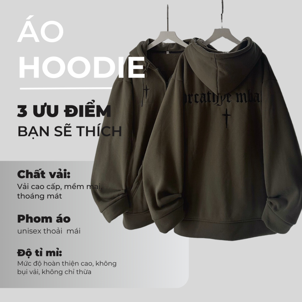 Áo Khoác Nỉ Bông Nam, Nữ Basic Unisex Nỉ From Rộng Màu Đen HDCT630