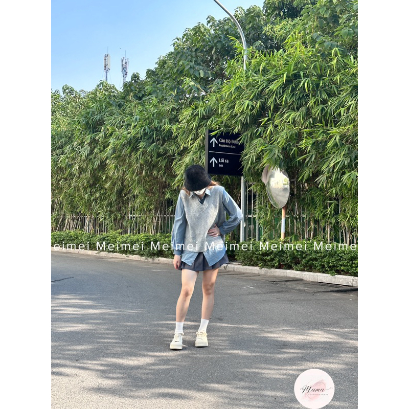 Set áo chân váy 3 chi tiết