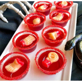Kẹo dẻo halloween gummy body parts, amos 4d, mỹ 256 g