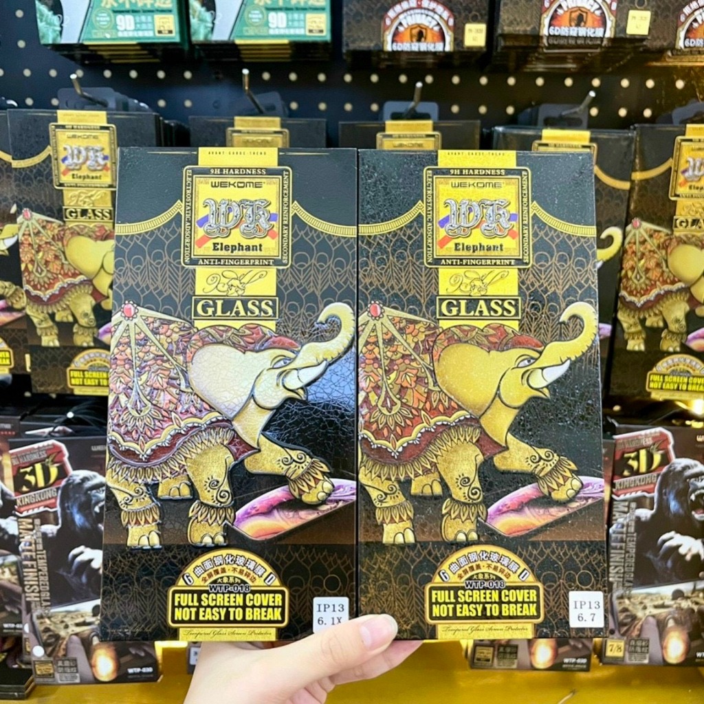 Kính cường lực iPhone 6D Wekome cao cấp dán màn hình cho iphone 8 plus x xmax 11 12 13 14 15 pro max