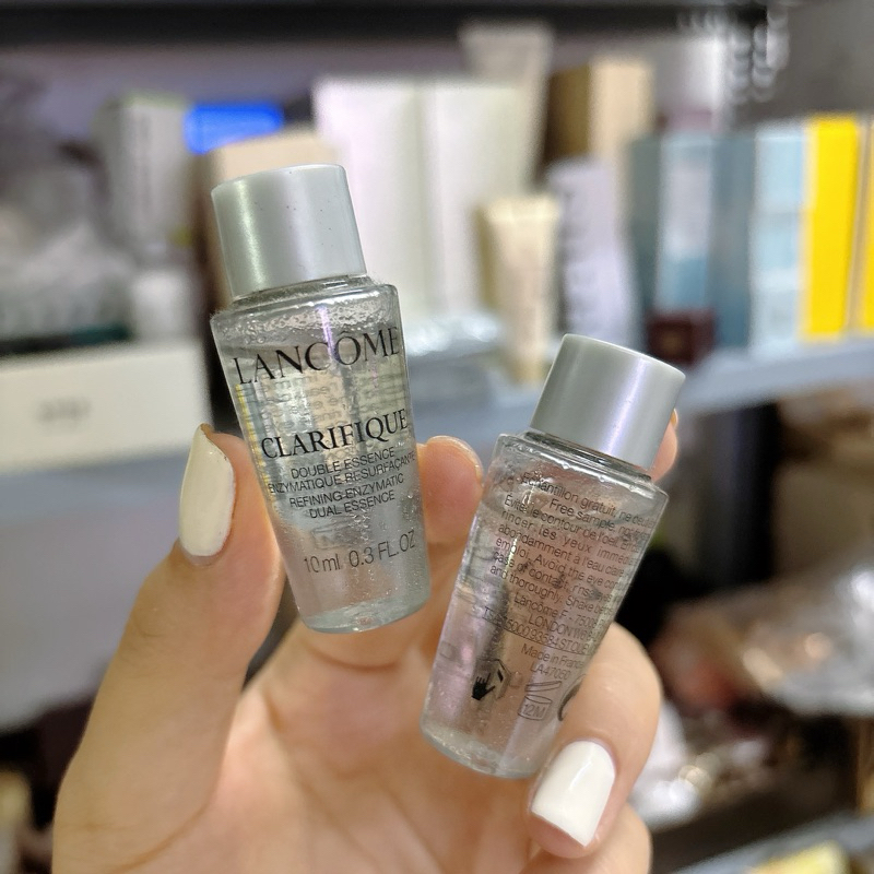 Nước thần dưỡng chất kép Lancôme Clarifique Dual Essence 10ml - Chuẩn Auth