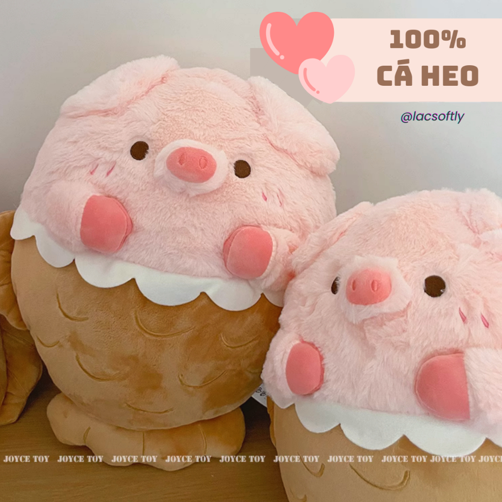 Order | Gấu bông Cá Heo, Heo bông đuôi cá cỡ lớn siêu cute