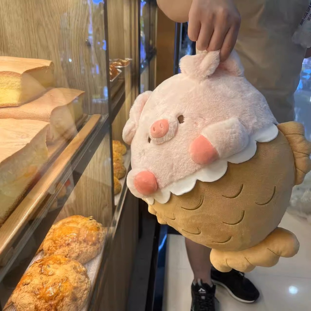 Order | Gấu bông Cá Heo, Heo bông đuôi cá cỡ lớn siêu cute