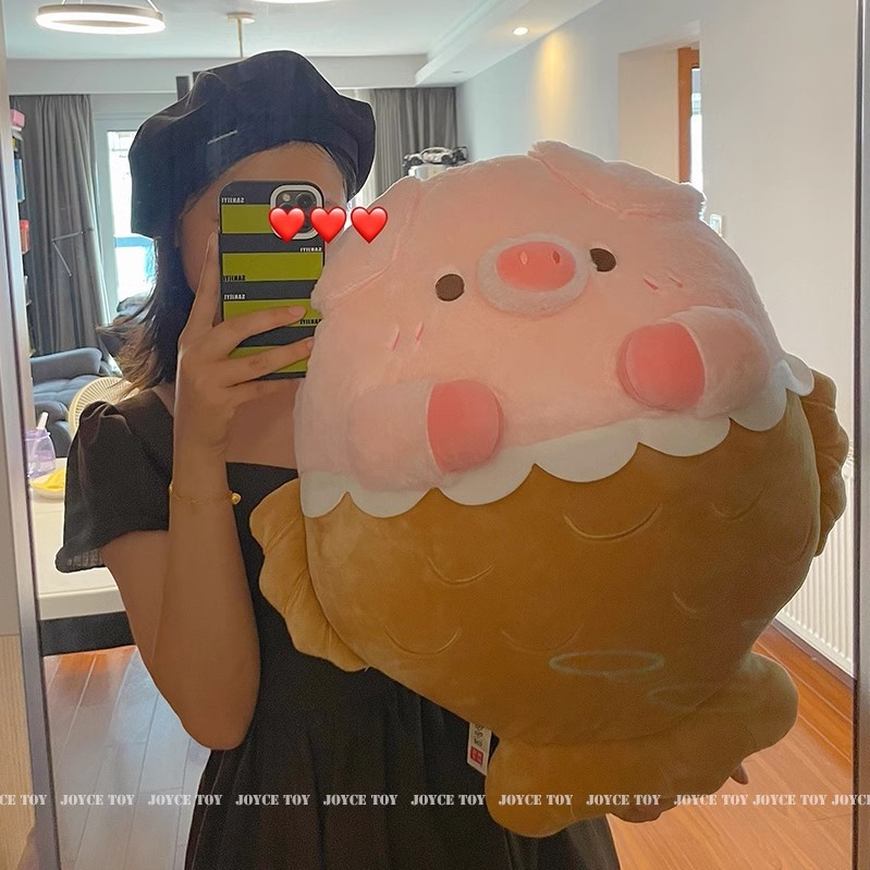 Order | Gấu bông Cá Heo, Heo bông đuôi cá cỡ lớn siêu cute