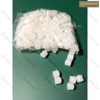 @phukienbepgas- Combo 10 Ron/nút trắng nối sạc lon ga mini, lon ga du lịch nhỏ