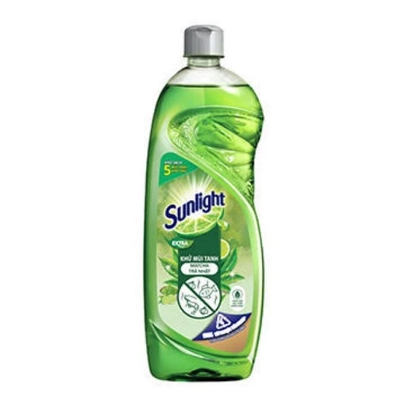 Nước Rửa Chén Sunlight Trà Xanh Chai 400g
