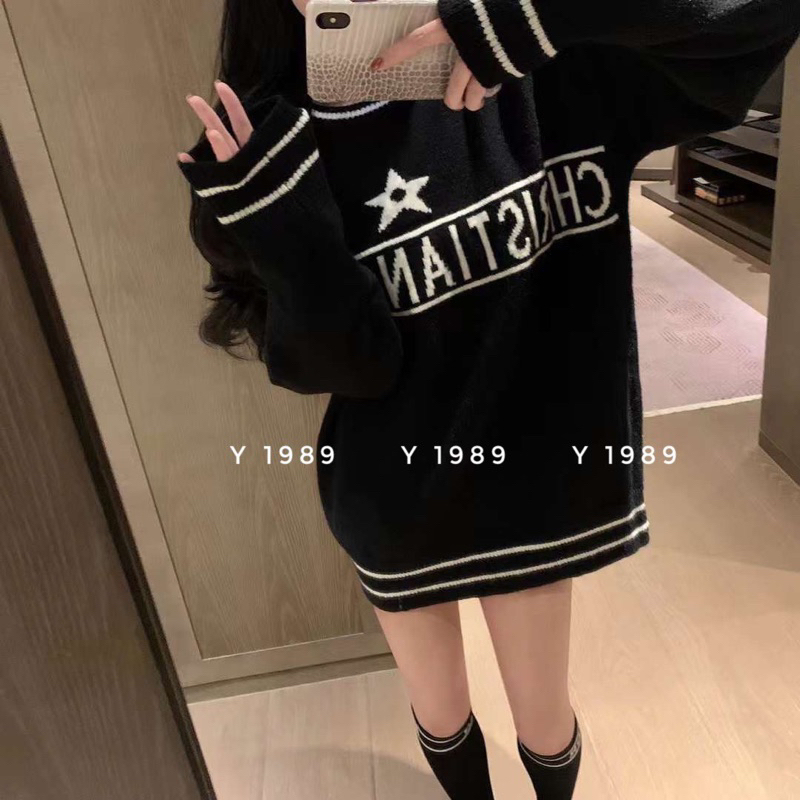 Áo Len Dài Tay Đì O Kèm Tất L1