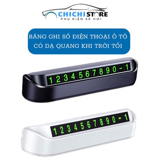 Bảng ghi số điện thoại trên ô tô phản quang, thẻ đỗ xe hơi để lại sđt cao cấp, ghi sđt trên oto xe hơi khi dừng đỗ