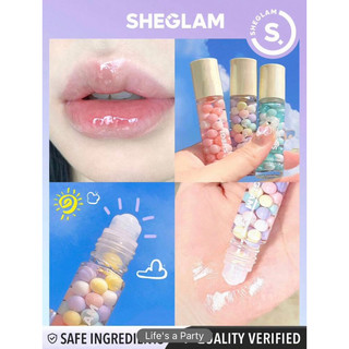 Sheglam dầu dưỡng môi đầu lăn không màu