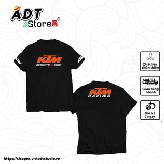 Mẫu áo thun ktm biker cotton cao cấp