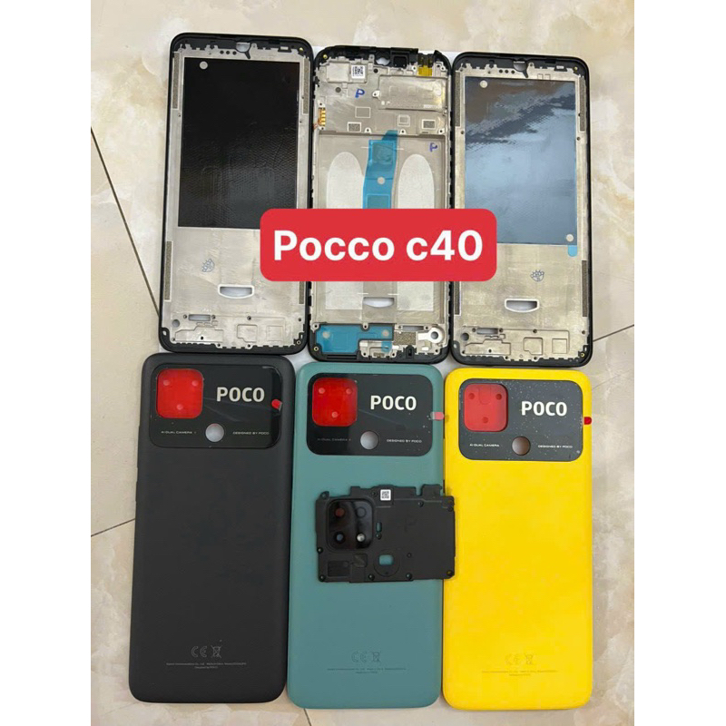 Bộ vỏ poco C40 zin
