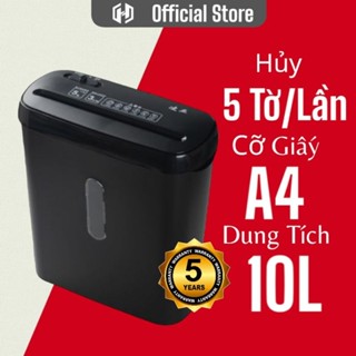Máy Hủy Giấy, Tài Liệu LINGYA S616 Hủy Được Giấy A4, 5 Tờ Cùng Lúc