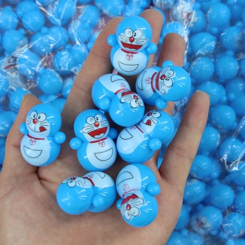 Quà tặng Lật Đật Mini Hoạ Tiết Hoạt Hình Đồ Chơi Cho Bé Siêu Xinh