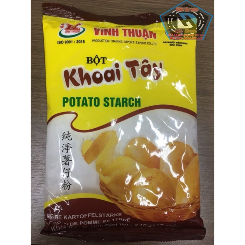 Tinh bột Khoai Tây 340Gr nguyên chất 100% Hàng Chính Hãng