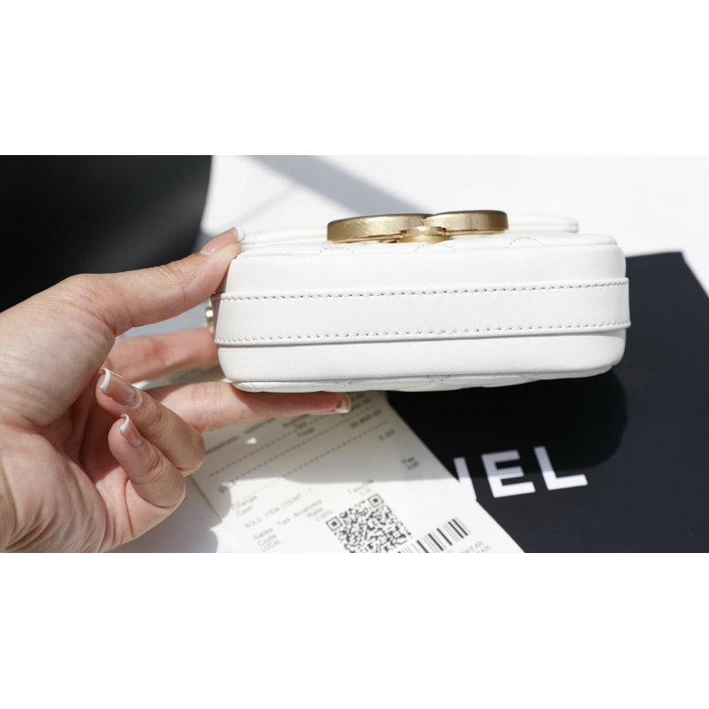 Túi Cha. nel logo super size 14-18cm 2 màu fullbox nam châm