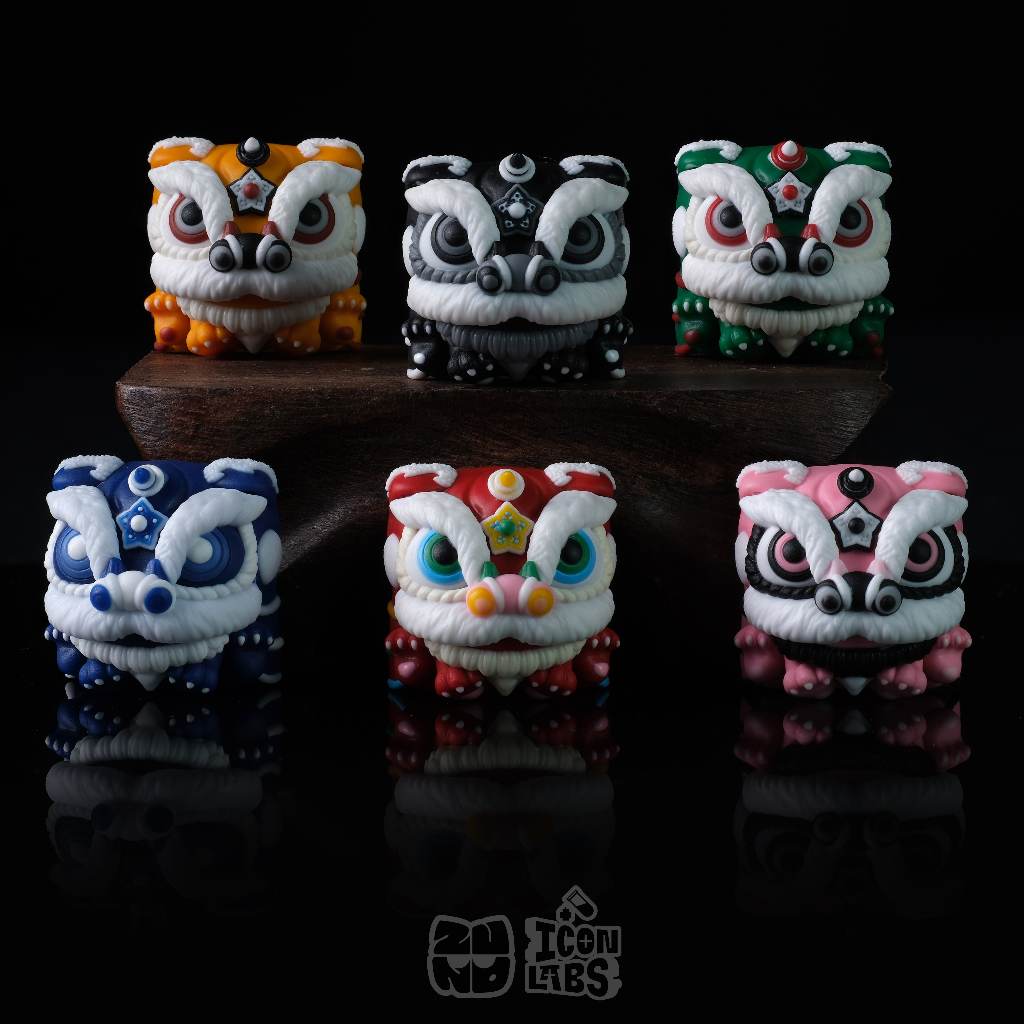 Keycap Artisan bàn phím cơ ZunoStudio Lion Dance 2023 - Hàng chính hãng